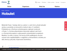 Tablet Screenshot of hobulet.cz